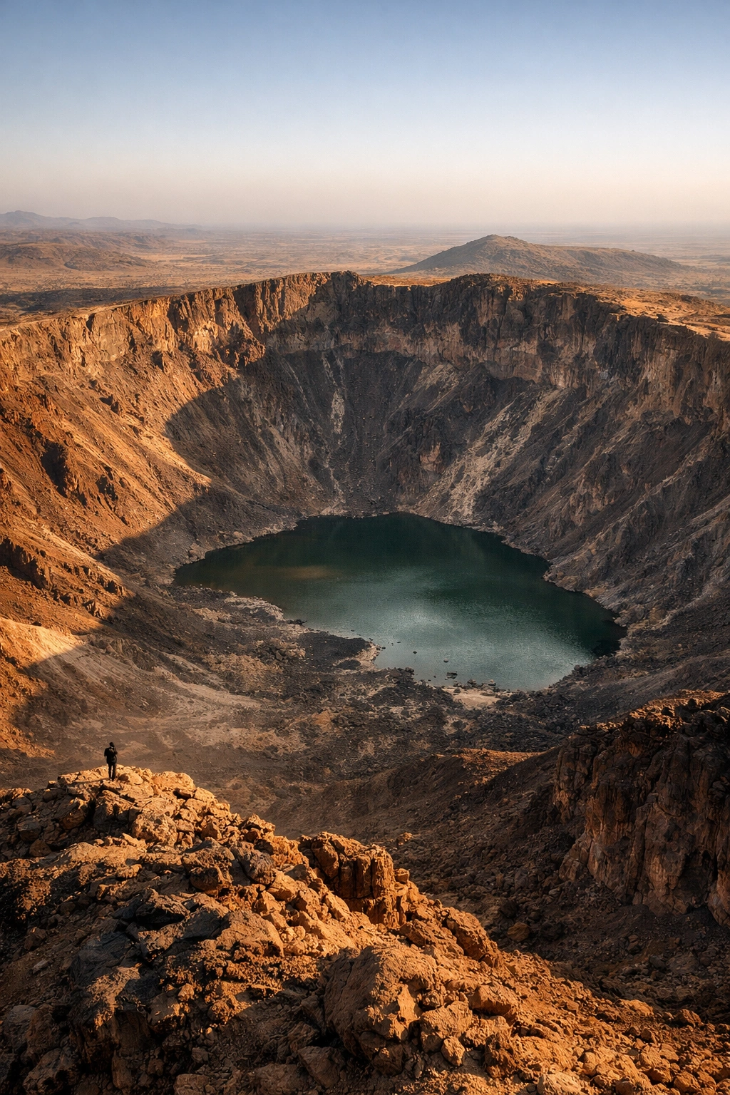The Magado Crater